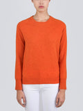 Classic Crew Neck Sweater_Orange