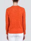 Classic Crew Neck Sweater_Orange