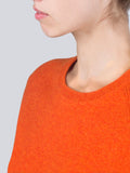 Classic Crew Neck Sweater_Orange