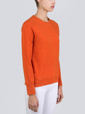 Classic Crew Neck Sweater_Orange