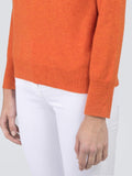 Classic Crew Neck Sweater_Orange