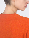 Classic Crew Neck Sweater_Orange