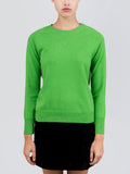 Classic Crew Neck Sweater_Green