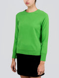 Classic Crew Neck Sweater_Green