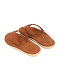 Men Suede with Leather Thong - PEANUTS/COGNAC