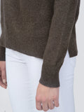 Mockneck Long sleeve_Cocoa Brown