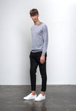 Men Lightweight Crew Neck_Slate