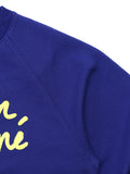 W_SWEATSHIRT HANDWRITING_ROYAL BLUE