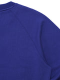 W_SWEATSHIRT HANDWRITING_ROYAL BLUE