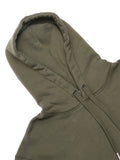 W_HOODIE DOUBLE FOX HEAD_KHAKI