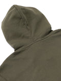 W_HOODIE DOUBLE FOX HEAD_KHAKI