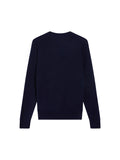 M_TRICOLOR FOX PATCH CLASSIC CARDIGAN_NAVY